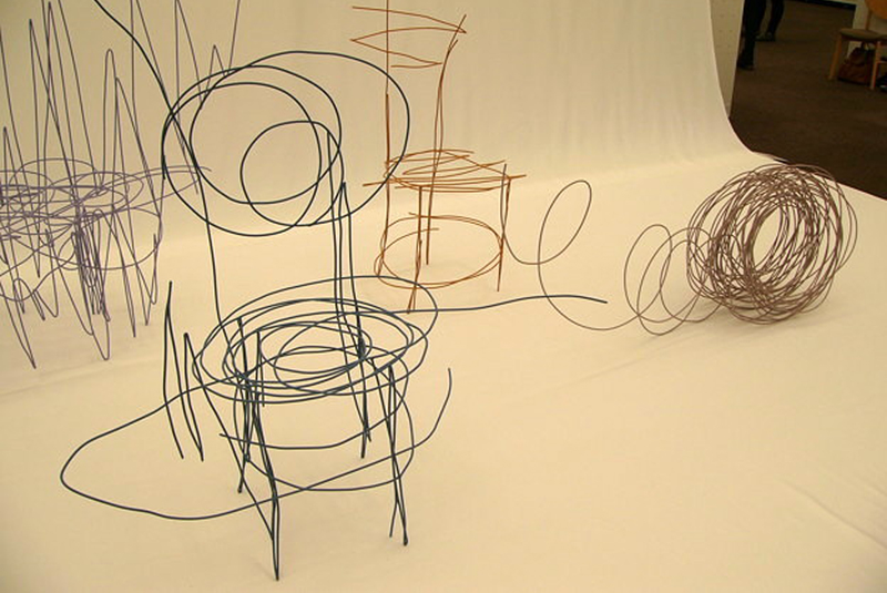 Illustration for article titled These Scribbled Sketches Are Actual Pieces of Furniture